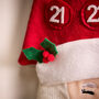 Personalised Red Father Christmas Advent Calendar, thumbnail 7 of 8