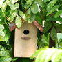Fsc Certified Pinewood Wooden Wren Bird House, thumbnail 1 of 3