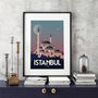 Istanbul Art Print, thumbnail 1 of 4