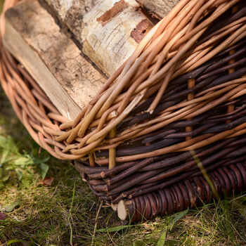 Dornes Wicker Log Basket, 3 of 5