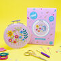 Spring Meadow Embroidery Craft Kit, thumbnail 4 of 6
