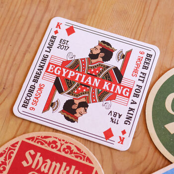 Liverpool Beer Mats, Nine Double Sided Mats, 18 Designs Total, Football Fan Gift, 5 of 12