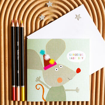 Baby Boy Mouse Card, 5 of 5