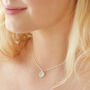 Personalised Initial Disc Charm Necklace, thumbnail 3 of 12