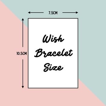 Mrs And Mrs Wish Bracelets | Lesbian Wedding Gifts, 6 of 6