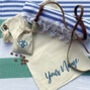 Personalised Beach Towel And Leather Strap, thumbnail 5 of 12