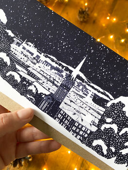 Glasgow Inspired Illustrated Festive Christmas Cards, 5 of 12
