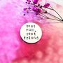 Best Mum, Best Friend Hand Stamped Pocket Token Mother's Day, thumbnail 1 of 5