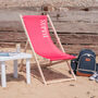 Personalised Deck Chair For Adults, thumbnail 2 of 5