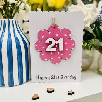 Personalised 21st Birthday Gift For Her And Card, 2 of 7