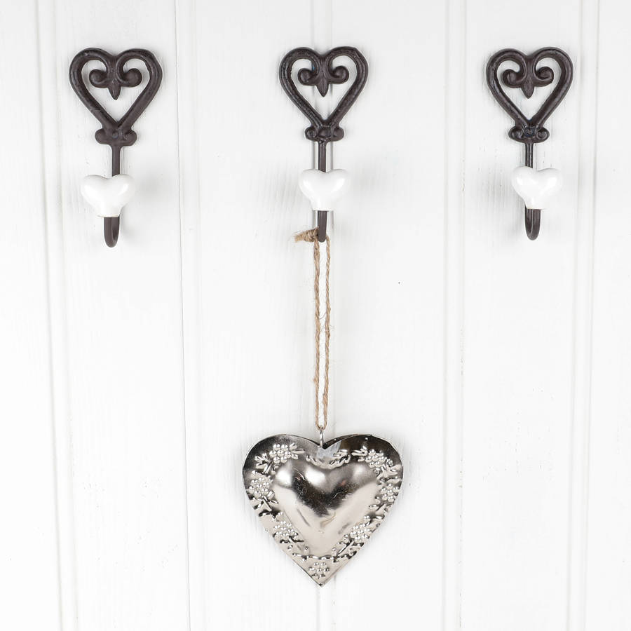 cast iron heart hook by dibor