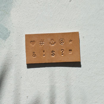 Luxury Personalised Leather Bookmark, 8 of 8