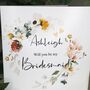 Personalised Thank You For Being Bridesmaids Card, thumbnail 4 of 9