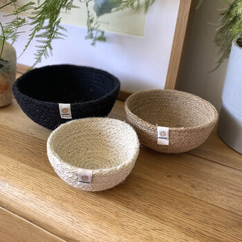 Home Natural Jute Basket And Soap Gift Set, 8 of 10