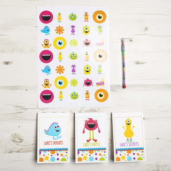 Personalised Monster Notebook Bundle, 3 of 3