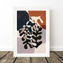Terrazzo Abstract Seaweed Art Print, thumbnail 6 of 7