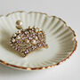 Vintage Style Golden Crown Brooch, thumbnail 5 of 6