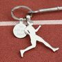 Personalised Runner Keyring, thumbnail 1 of 5