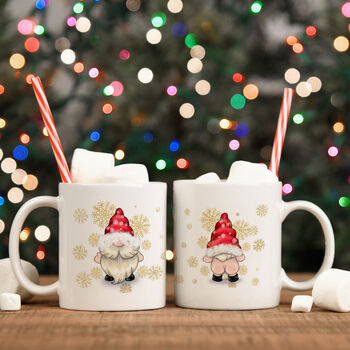 Cheeky Bum Santa Gonk Christmas Mug, 3 of 4