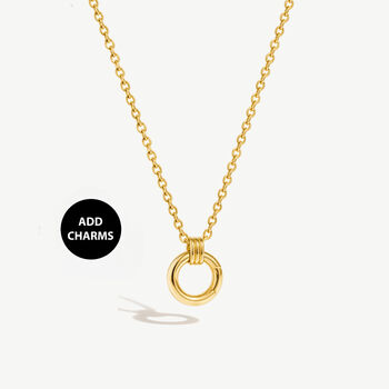 Women’s Chain Necklace With Sailor Carabiner Clasp, 3 of 5