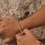 Silver 5mm Rope Chain Bracelet Adjustable Gift, thumbnail 4 of 7