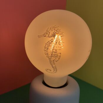 Sea Creatures Light Bulb + Optional Choice Of Base, 2 of 9