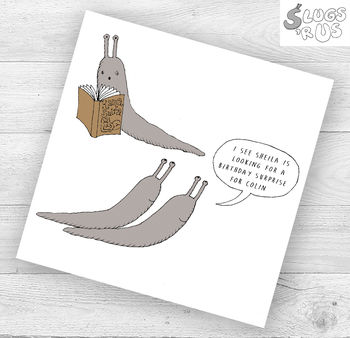 Personalised Funny Slugs 'R Us Gift Cards, 3 of 10