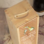Prosecco O'clock Bottle Box With Clear Lid And Glass, thumbnail 3 of 3