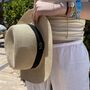 Personalised Summer Straw Hat, thumbnail 3 of 10