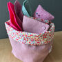 Children’s Sewing / Knitting / Project Bag /Pink, thumbnail 1 of 6