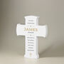 Personalised Wooden Cross Ornament, thumbnail 5 of 10