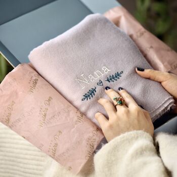 Personalised Cashmere Blend Ombre Scarf, 8 of 12