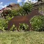 Fox Statue , Garden Feature , Lawn Decoration, thumbnail 7 of 9