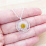 Real Daisy Necklace, thumbnail 3 of 7