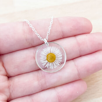 Real Daisy Necklace, 3 of 7