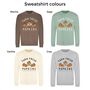 Personalised Farm Fresh Pupkins Pet Lover Sweatshirt, thumbnail 2 of 11