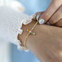 Personalised Vertical Rainbow Bar Bracelet, thumbnail 2 of 6