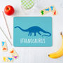 Children's Personalised Dinosaur Placemat, thumbnail 5 of 12
