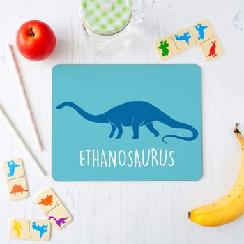 Children's Personalised Dinosaur Placemat, 5 of 12