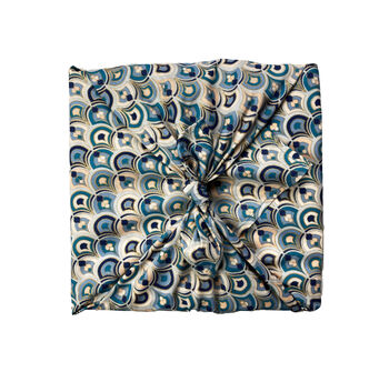 Art Deco Fabric Gift Wrap Reusable Furoshiki, 2 of 10