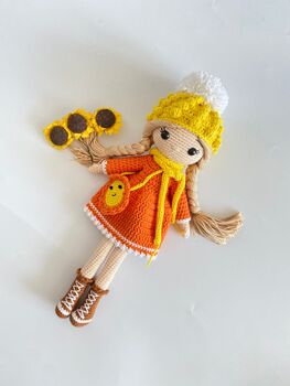 Handmade Crochet Doll For Babies And Kids, 8 of 11