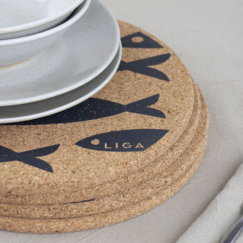 Cork Placemats And Coasters | Fish, 8 of 12