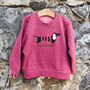 Hand Dyed 'Silly Sausage' Children's Jumper, thumbnail 2 of 6