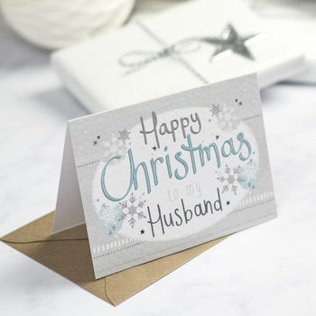 Husband Christmas Card, 3 of 3