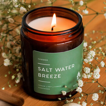 Salt Water Breeze Soy Candle, 4 of 4