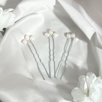 Pearl Hair Pins, 2 of 3