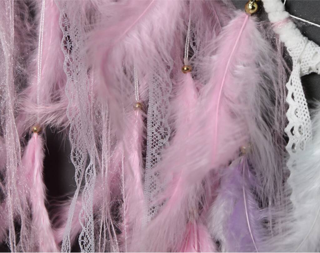 Bunny Rabbit Pastel Dream Catcher Decor For Baby's Room By GY Studios