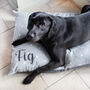 Personalised Large Grey Star Dog Bed, thumbnail 1 of 2