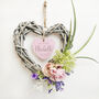 Handmade Personalised ‘Just For You’ Flower Wreath, thumbnail 1 of 6