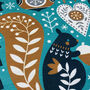 Double Sided Printing Squirrel Cushion Cover, thumbnail 3 of 7